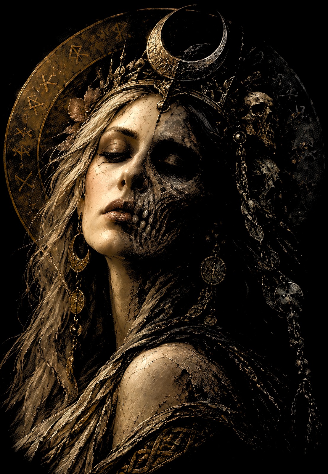 Arte visual del diseño Hel